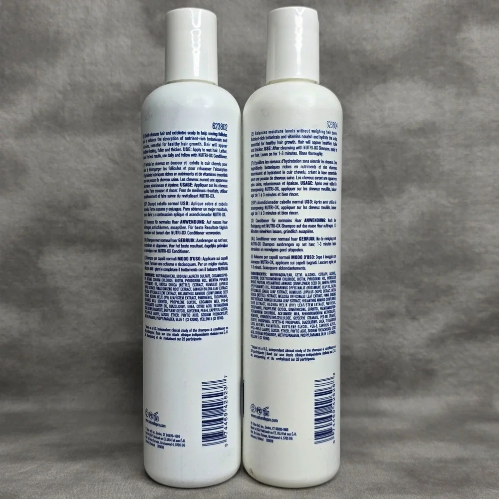 Naturelle NUTRI-OX Normal Hair Shampoo & Conditioner 12 oz DUO